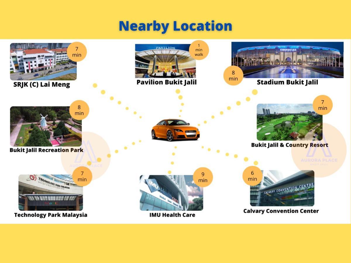 Aurora Place Suites Kuala Lumpur Bukit Jalil By Rasa Sayang Exterior foto